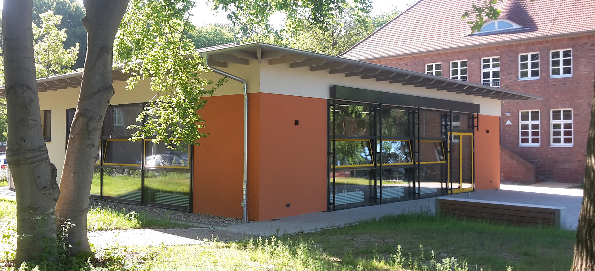 Außenansicht des Tagungszentrums Außenansicht des Tagungszentrums